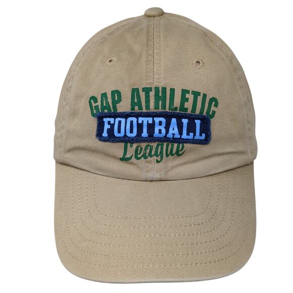 Gap Athletic Football League Baseball Cap Brown XL Adjustable Embroidered - Picture 1 of 10